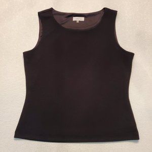 Calvin Klein Black Sleeveless Lined Top